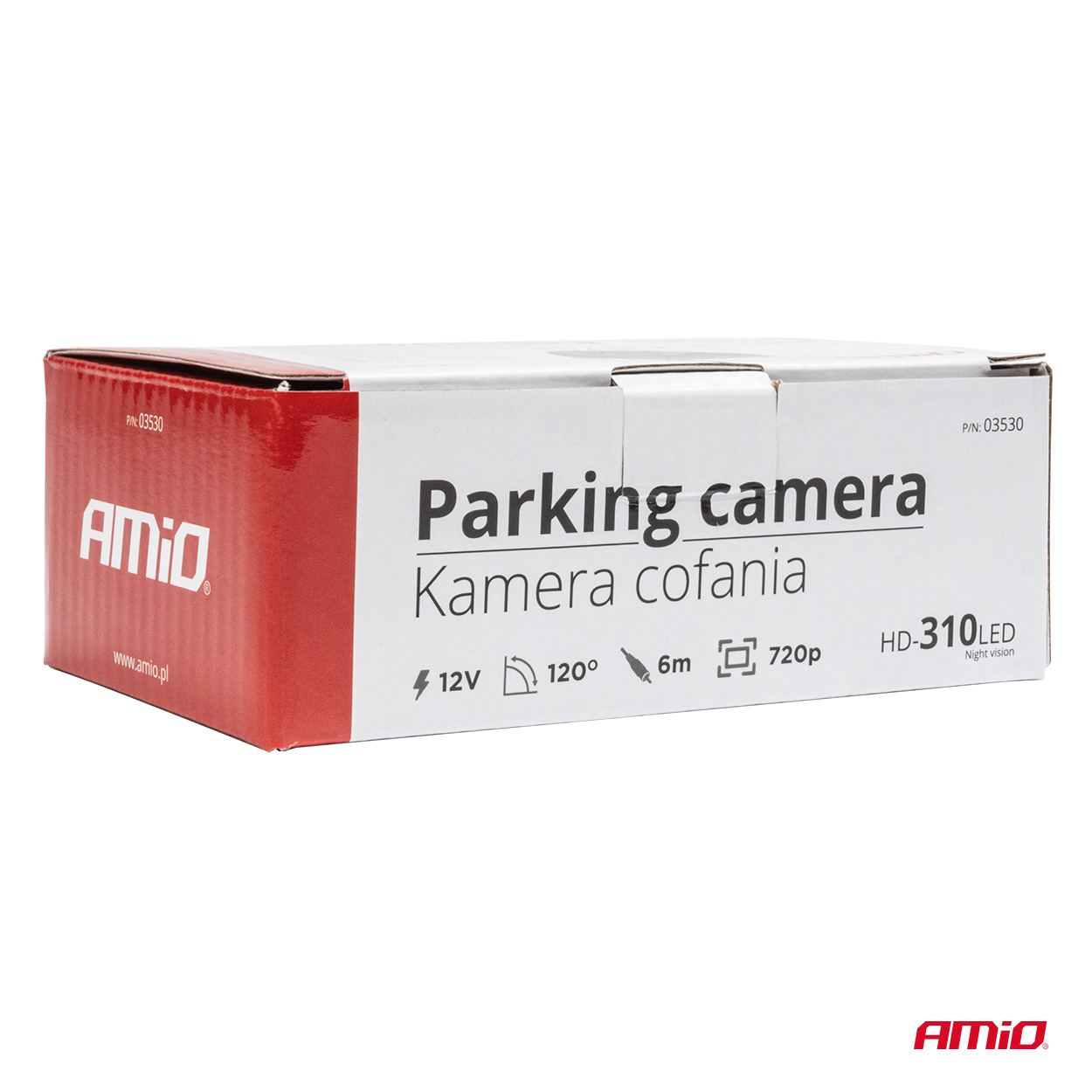 AMIO - Καμερα Οπισθοπορειας 12V LED Με Nyχτερινη Ληψη Βιδωτη HD-310 - 1 Tem. (03530/AM) - Thumbnail 6
