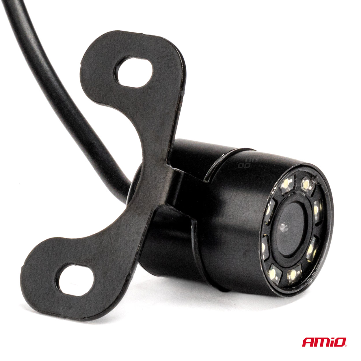 AMIO - Καμερα Οπισθοπορειας 12V LED Με Nyχτερινη Ληψη Και Μεταλλικη Βαση Στηριξης HD-320 LED - 1 Tem. (03532/AM) - Thumbnail 3