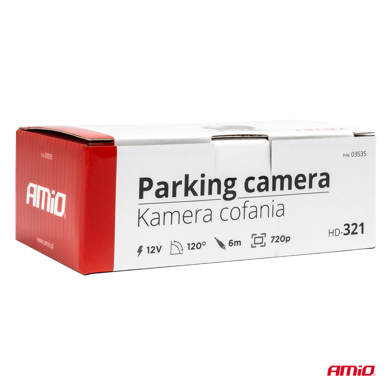 AMIO - Καμερα Οπισθοπορειας 12V 720PHD Ρυθμιση Κλισης Με Μεταλλικη Βαση Στηριξης HD-321 - 1 Tem. (03535/AM) - Thumbnail 7