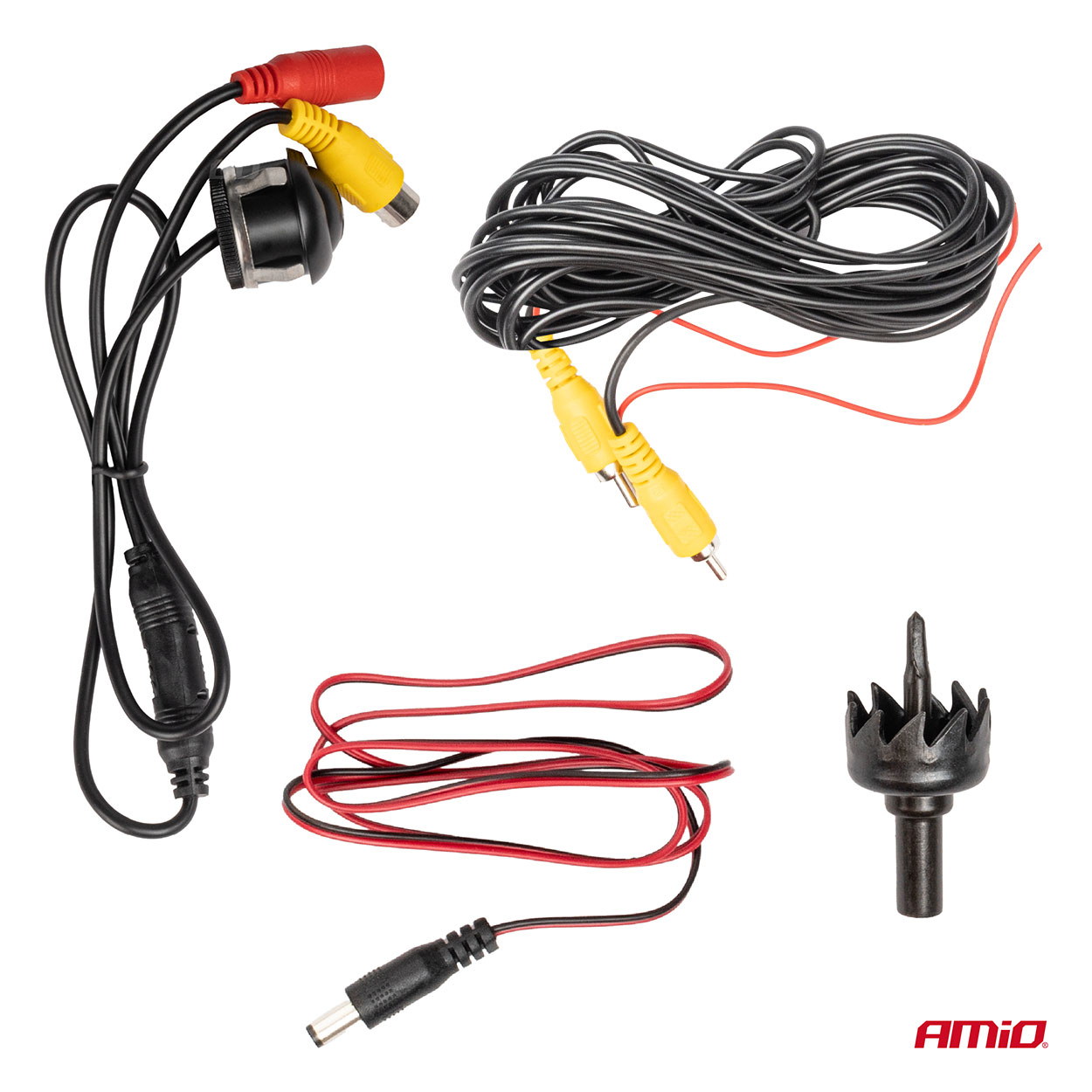 AMIO - Καμερα Οπισθοπορειας 12V 720PHD Με Ρυθμιση Κλισης Στρογγυλη HD-340 - 1 Tem. (03536/AM) - Thumbnail 2