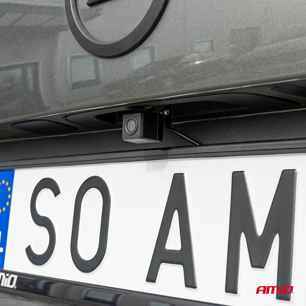 AMIO - Καμερα Οπισθοπορειας 12V 720PHD Με Ρυθμιση Κλισης Τετραγων HD-340 - 1 Tem. (03537/AM) - Thumbnail 2