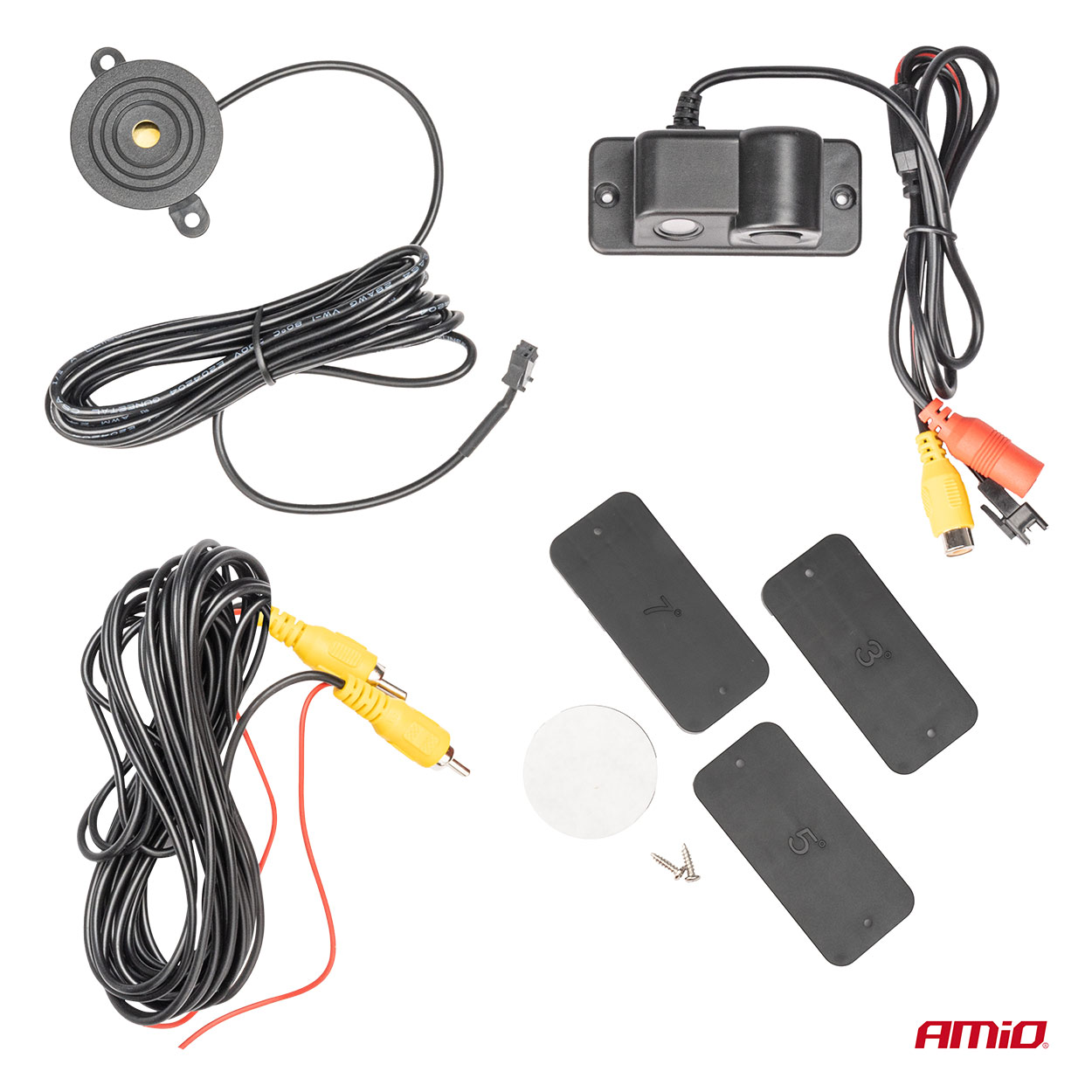 AMIO - Καμερα Οπισθοπορειας 12V Με Αισθητηρα Σταθμευσης Και Βομβητη/ Εγχρωμη Με Αναλυση Οθονης 720PHD - 1 Tem. (03540/AM) - Thumbnail 4