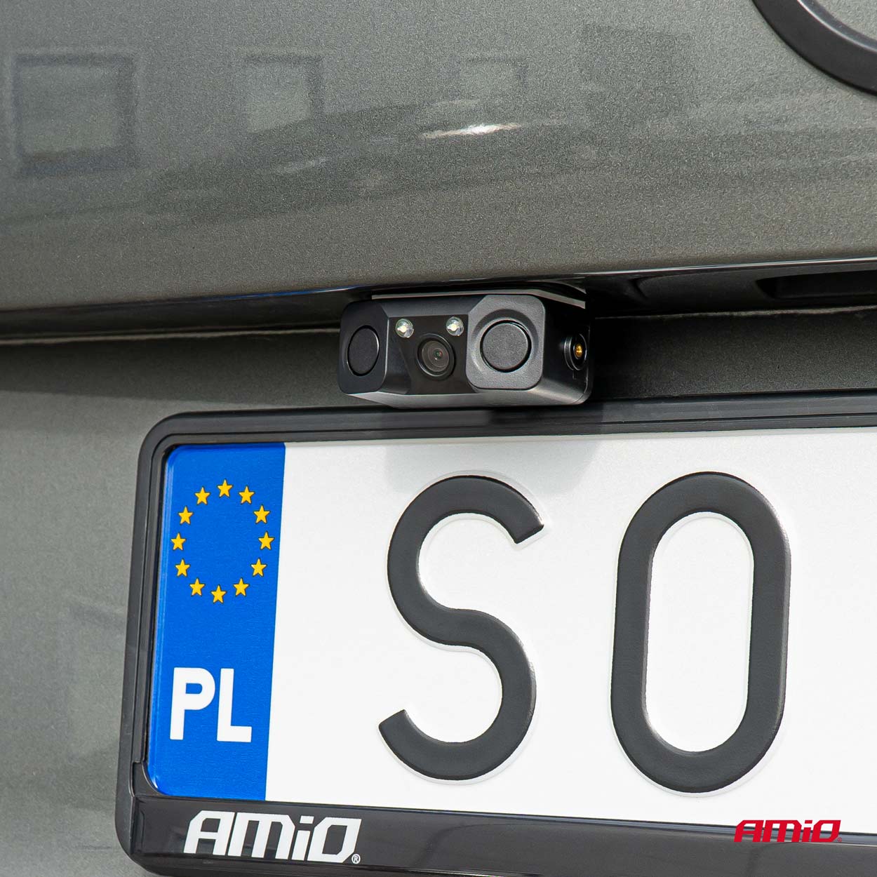 AMIO - Καμερα Οπισθοπορειας 12V Με Αισθητηρα Σταθμευσης/ Βομβητη Ηχου Και Φως LED Για Νυχτερινη Ληψη 720PHD - 1 Tem. (03541/AM) - Thumbnail 6