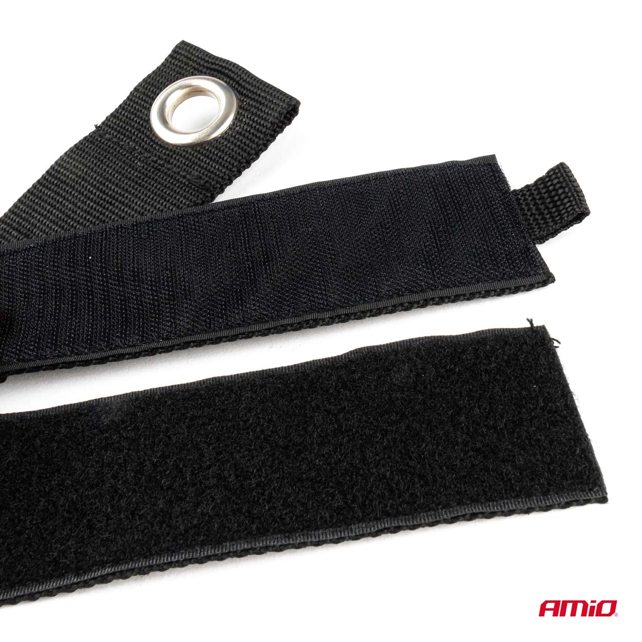 AMIO - Ιμαντας Velcro Για Στηριξη Προιοντων Σε Πορτ Μπαγκαζ 63X5CM Σε Μαυρο Χρωμα - 1 Tem. (03284/AM) - Thumbnail 2