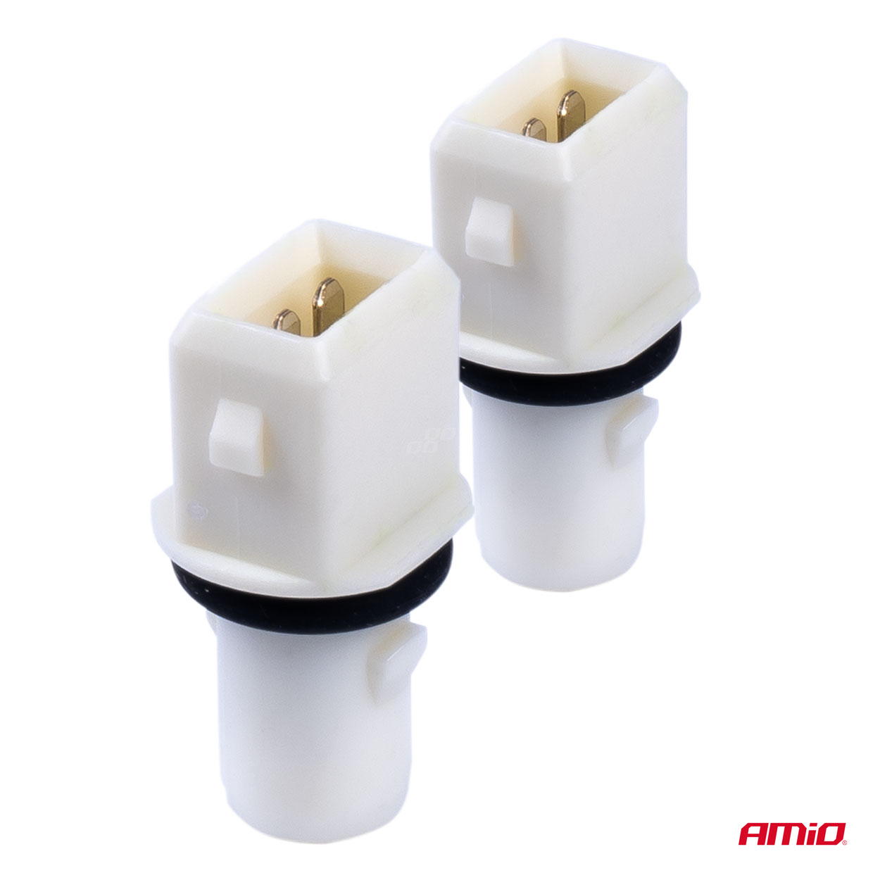 AMIO - Φισα/πριζα 12/24V 2 Επαφων Για Λαμπες T10 /W5W/ W3W /W16W Χωρις Καλωδιο - 2 Τεμ. (03047/AM) - Thumbnail 2