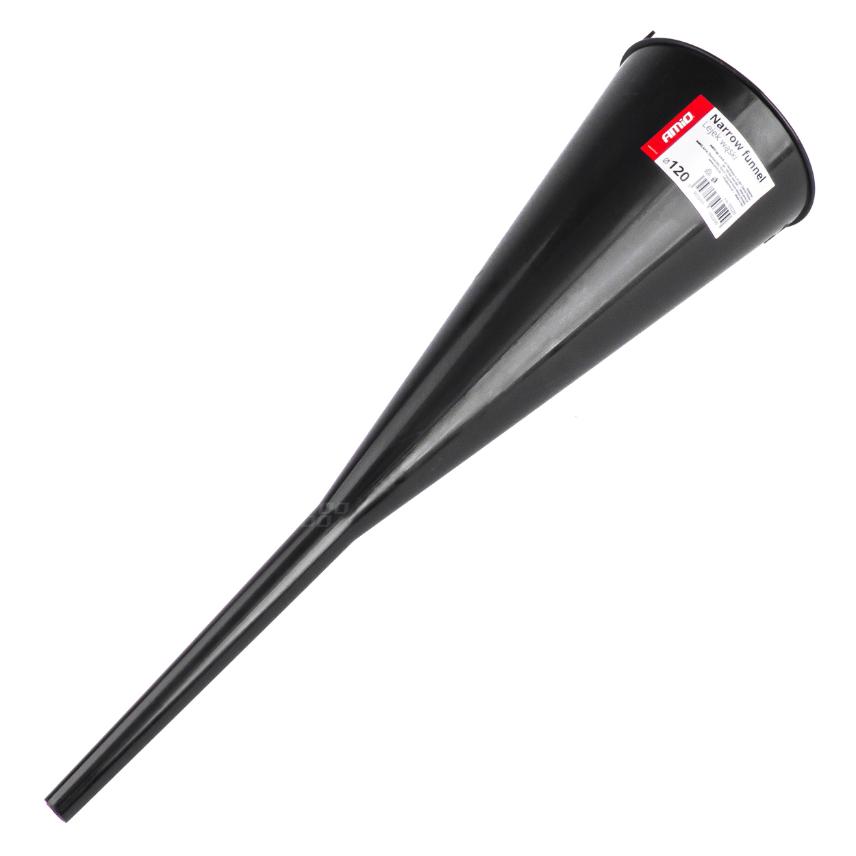 Amio - ΧΩΝΙ ΜΕ ΜΑΚΡΥ ΣΤΟΜΙΟ 53cm ΠΛΑΣΤΙΚΟ ΜΑΥΡΟ SLIM - 1 ΤΕΜ. (03229/AM)