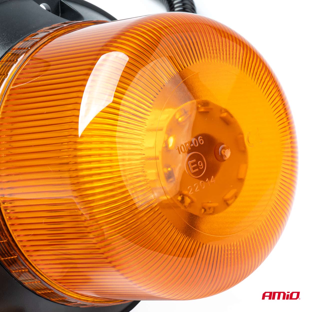 AMIO - Φαρος Πορτοκαλι W22M 12/24V - 60XSMD LED - 115X108MM (μαγνητικη Βαση/φις/καλωδιο 4M) - 1 Τεμ. (03337/AM) - Thumbnail 2