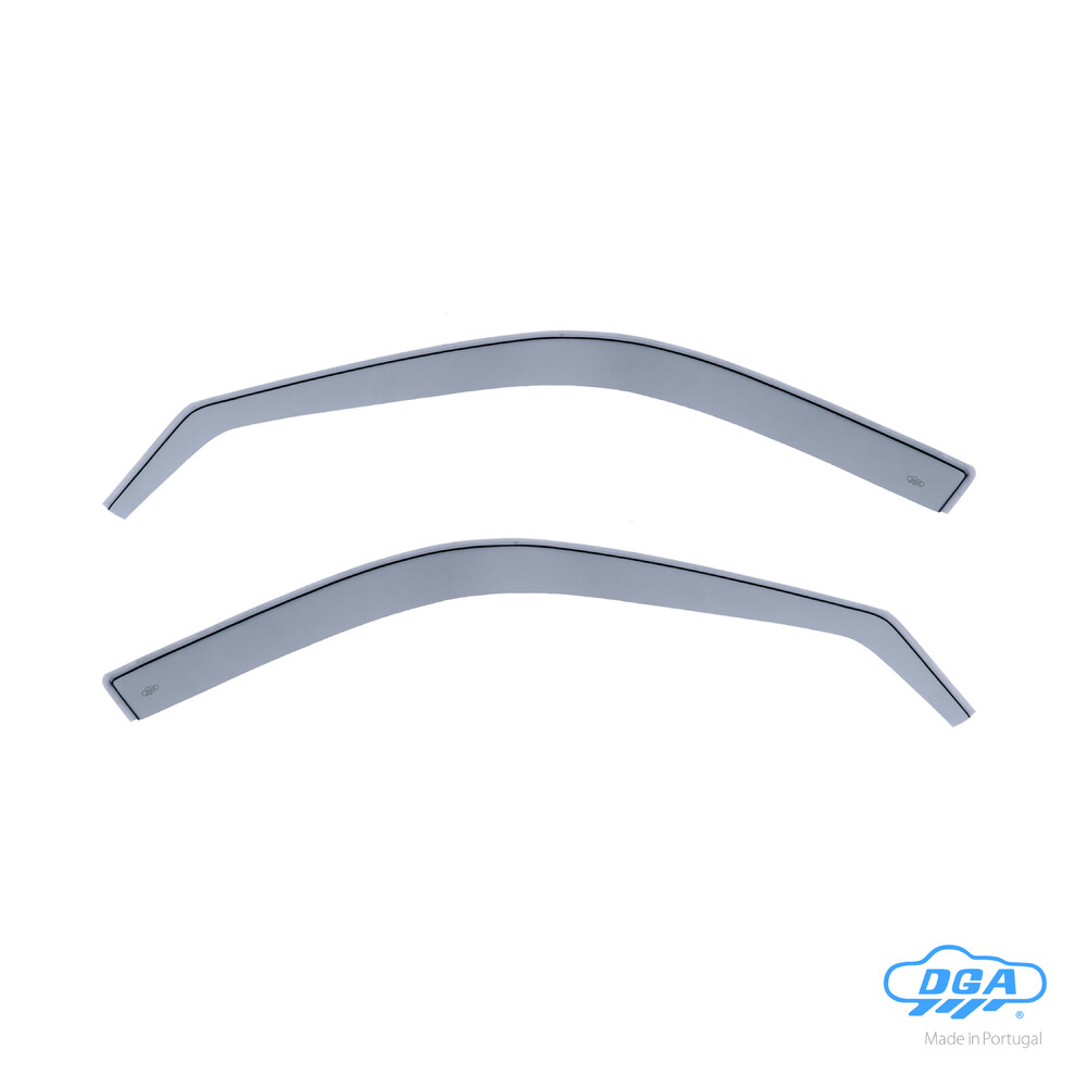Ζευγαρι Μπροστινοι Ανεμοθραυστες Για Hyundai Accent Ii 4D/5D 1999-2006 Απο Ευκαμπτο Χυτο Ακρυλικο Γυαλι (cast Acrylic Glass) DGA - 2 Τεμ.