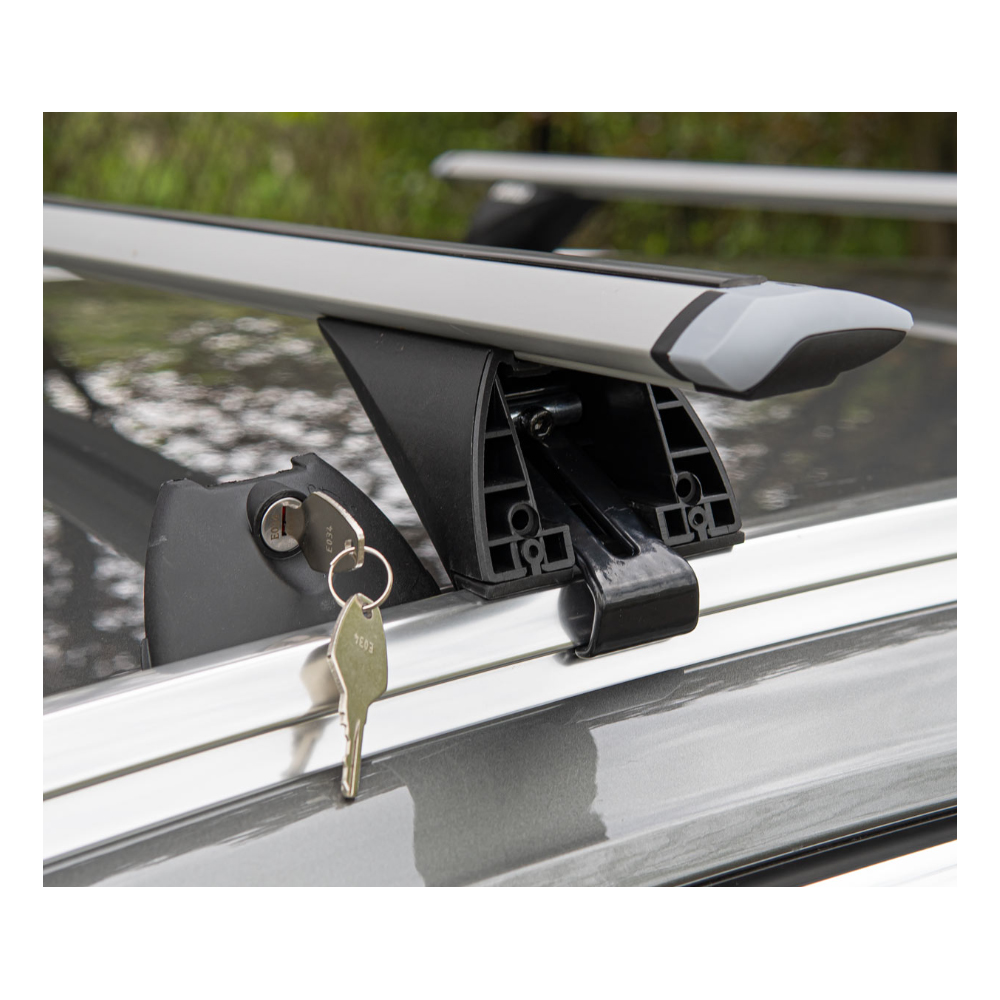 AMIO - Μπαρες Αλουμινιου CRR-03 Universal Για Οχηματα Me Flush Railing 120CM - 2 Τεμ. (03151/AM) - Thumbnail 4