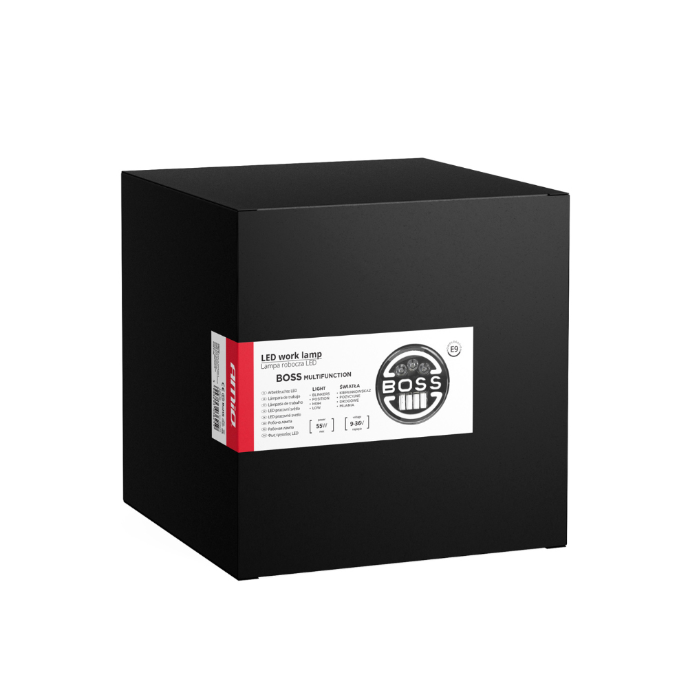 AMIO - Προβολεας Εργασιας AWL56 Boss Με LED Διαθλασης 9-36V 55W 8.100LM 6.500K 170X65MM - 1 Τεμ. (03625/AM) - Thumbnail 10