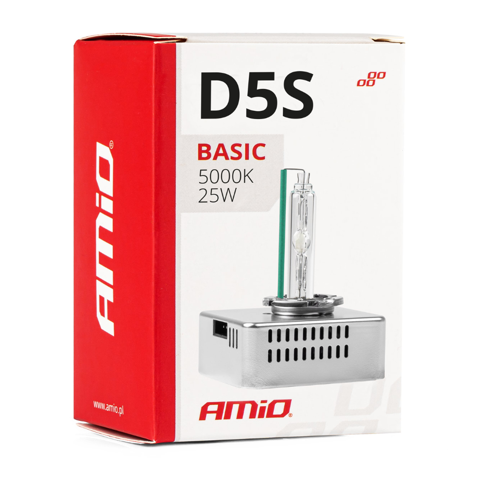 AMIO - D5S 12V 5.000K 25W Ανταλλακτικη Λαμπα Basic - 1 Τεμ. (02941/AM) - Thumbnail 4