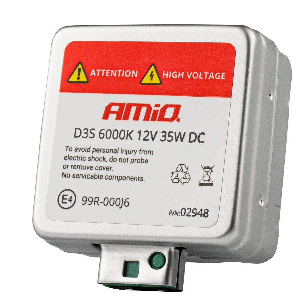 AMIO - D3S 12V 6.000K 35W Ανταλλακτικη Λαμπα Basic - 1 Τεμ. (02948/AM) - Thumbnail 2