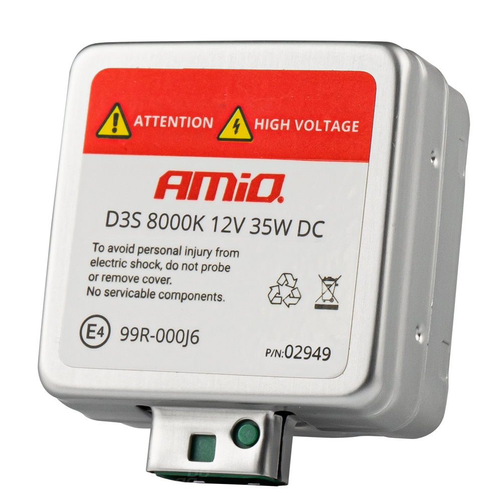 AMIO - D3S 12V 8.000K 35W Ανταλλακτικη Λαμπα Basic - 1 Τεμ. (02949/AM) - Thumbnail 2