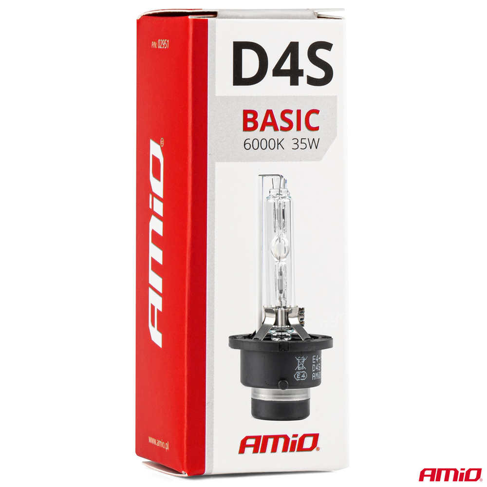AMIO - D4S 12V 6.000K 35W Ανταλλακτικη Λαμπα Basic - 1 Τεμ. (02951/AM) - Thumbnail 4