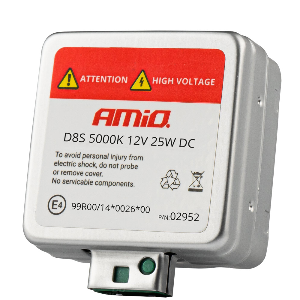 AMIO – Λάμπα Xenon D8S 12V 35W 5000K Basic Για Ισχυρό Φωτισμό Δρόμου Και Καθαρή Ορατότητα - 1 Τεμ. (02952/AM) - Thumbnail 2