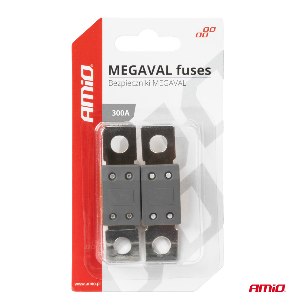 AMIO - Ασφαλειες Megaval 300A - 2 Τεμ. (03470/AM) - Thumbnail 3