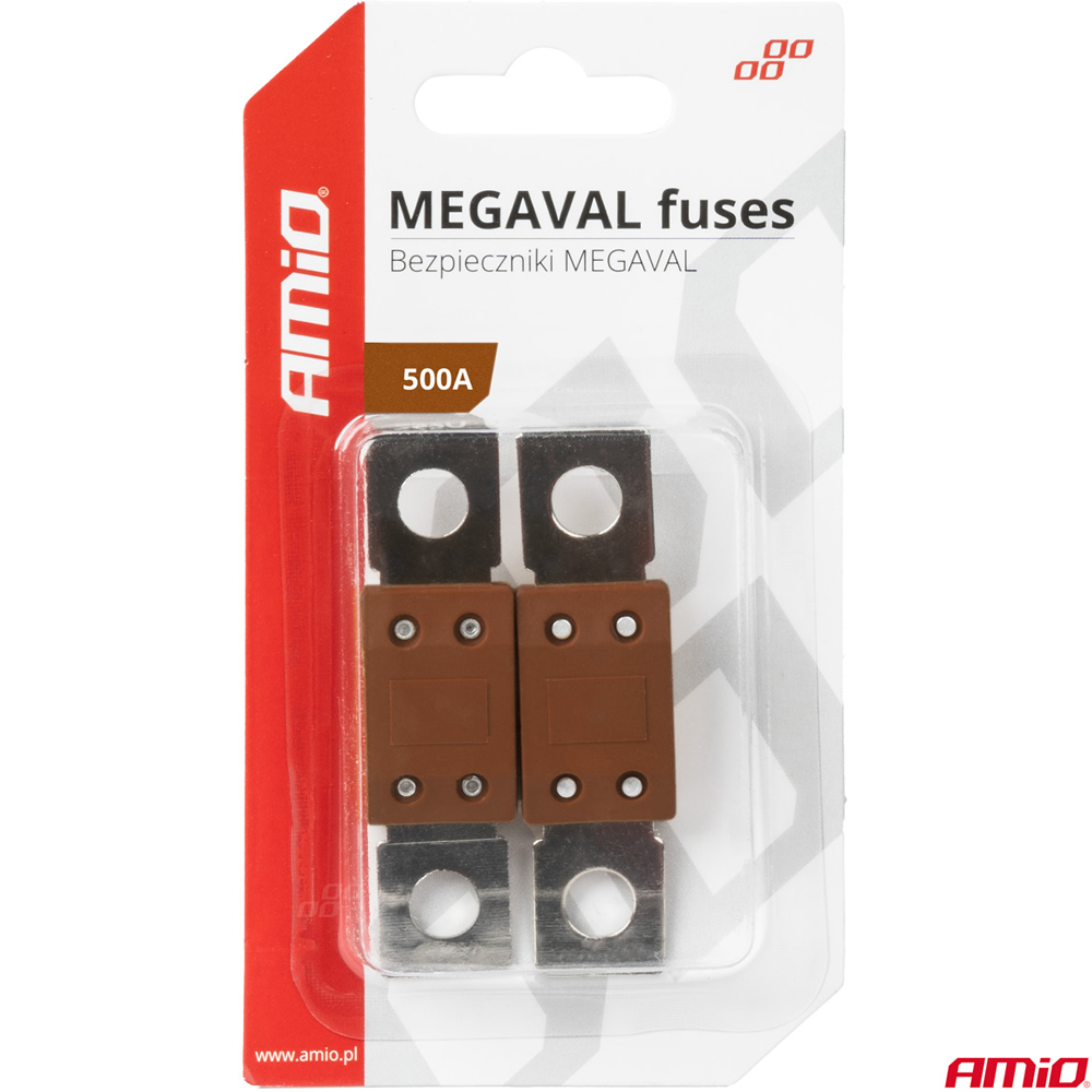AMIO - Ασφαλειες Megaval 500A - 2 Τεμ. (03472/AM) - Thumbnail 3
