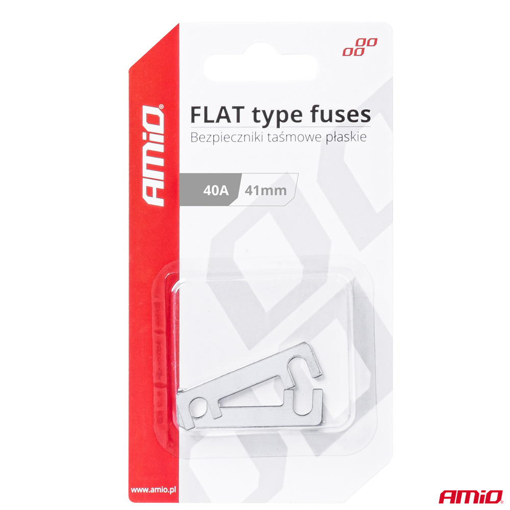 AMIO - Ασφαλειες Flat 41MM 40A - 2 Τεμ. (03490/AM) - Thumbnail 3