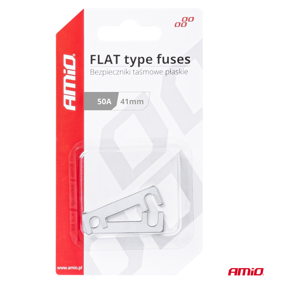 AMIO - Ασφαλειες Flat 41MM 50A - 2 Τεμ. (03491/AM) - Thumbnail 3