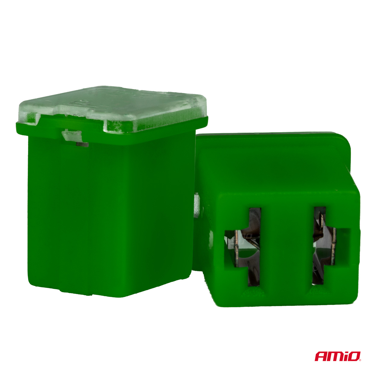 AMIO - Ασφαλειες Japval Pal Μicro 14MM Θηλυκες 40A Σε Πρασινο Χρωμα - 2 Τεμ. (03454/AM) - Thumbnail 2