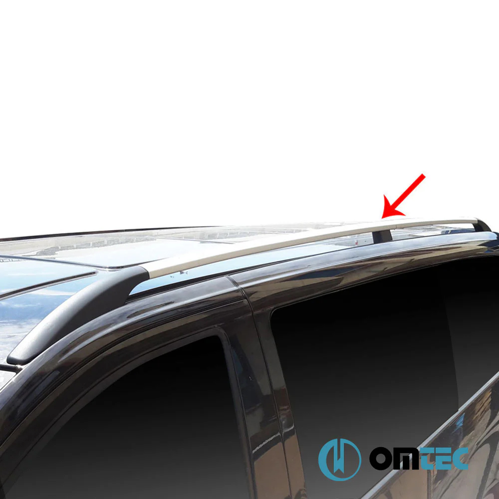 Μπαρες Οροφης Για Mercedes Vito / Viano W639/W447 2003+ Παραλληλες Αλουμινιου L3 Ασημι OMTEC - 2 Τεμ. - Thumbnail 4