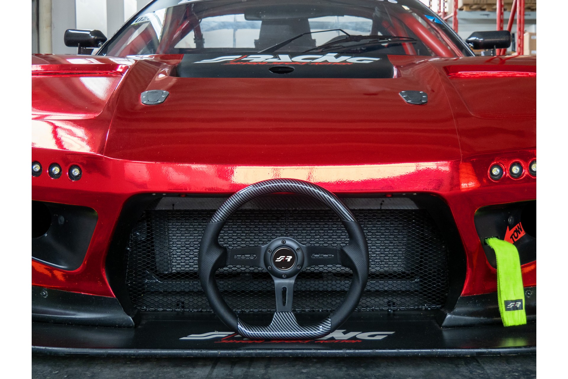 Τιμονι Giau Carbon Look Τριακτινο Μαυρο Διαμετρος 350MM Παχος 70MM SIMONI RACING  - 1 Τεμ. - Thumbnail 5