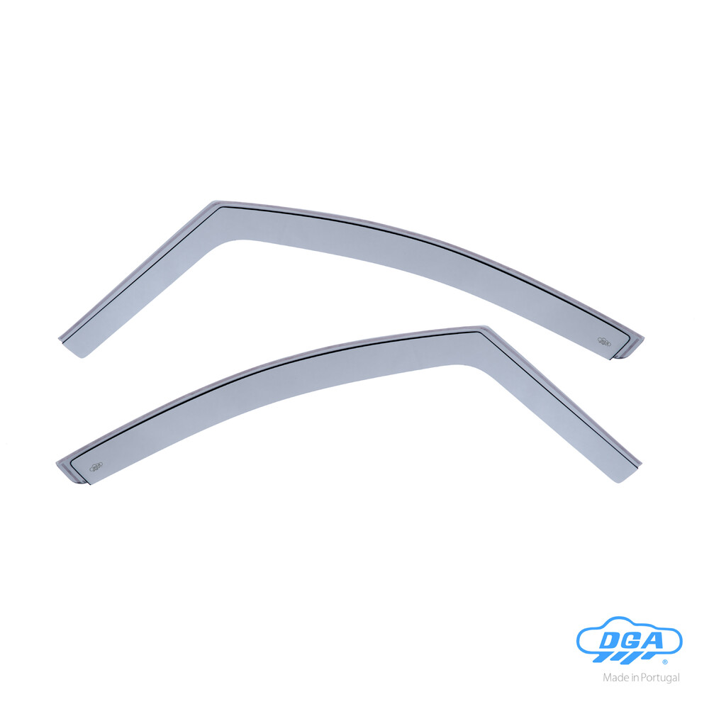 Ζευγαρι Μπροστινοι Ανεμοθραυστες Για Peugeot 208 5D 2012-2019 Απο Ευκαμπτο Χυτο Ακρυλικο Γυαλι (cast Acrylic Glass) DGA - 2 Τεμ