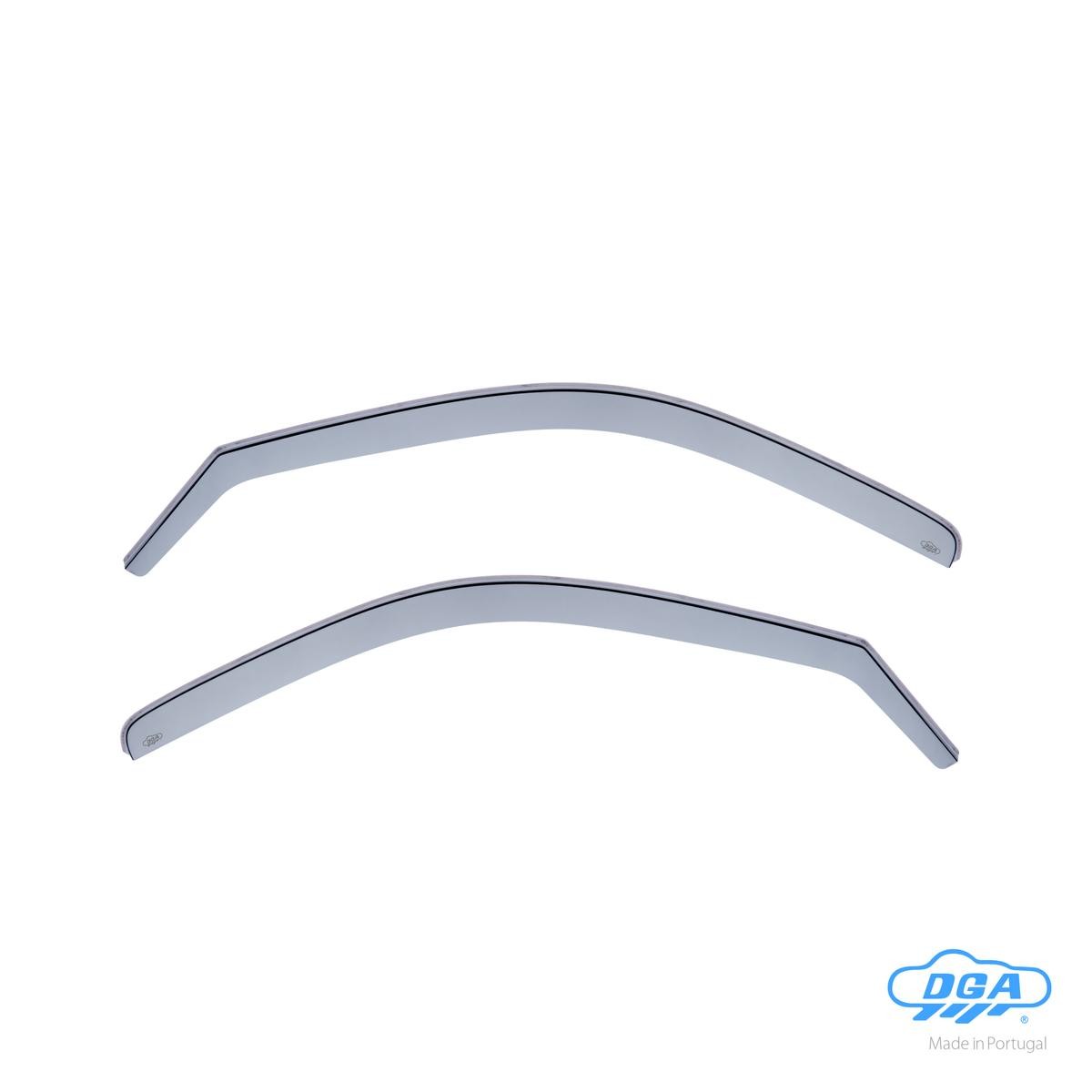 Ζευγαρι Μπροστινοι Ανεμοθραυστες Για Toyota Hiace Lx 3/4D 1995-2012 Απο Ευκαμπτο Χυτο Ακρυλικο Γυαλι (cast Acrylic Glass) DGA - 2 Τεμ