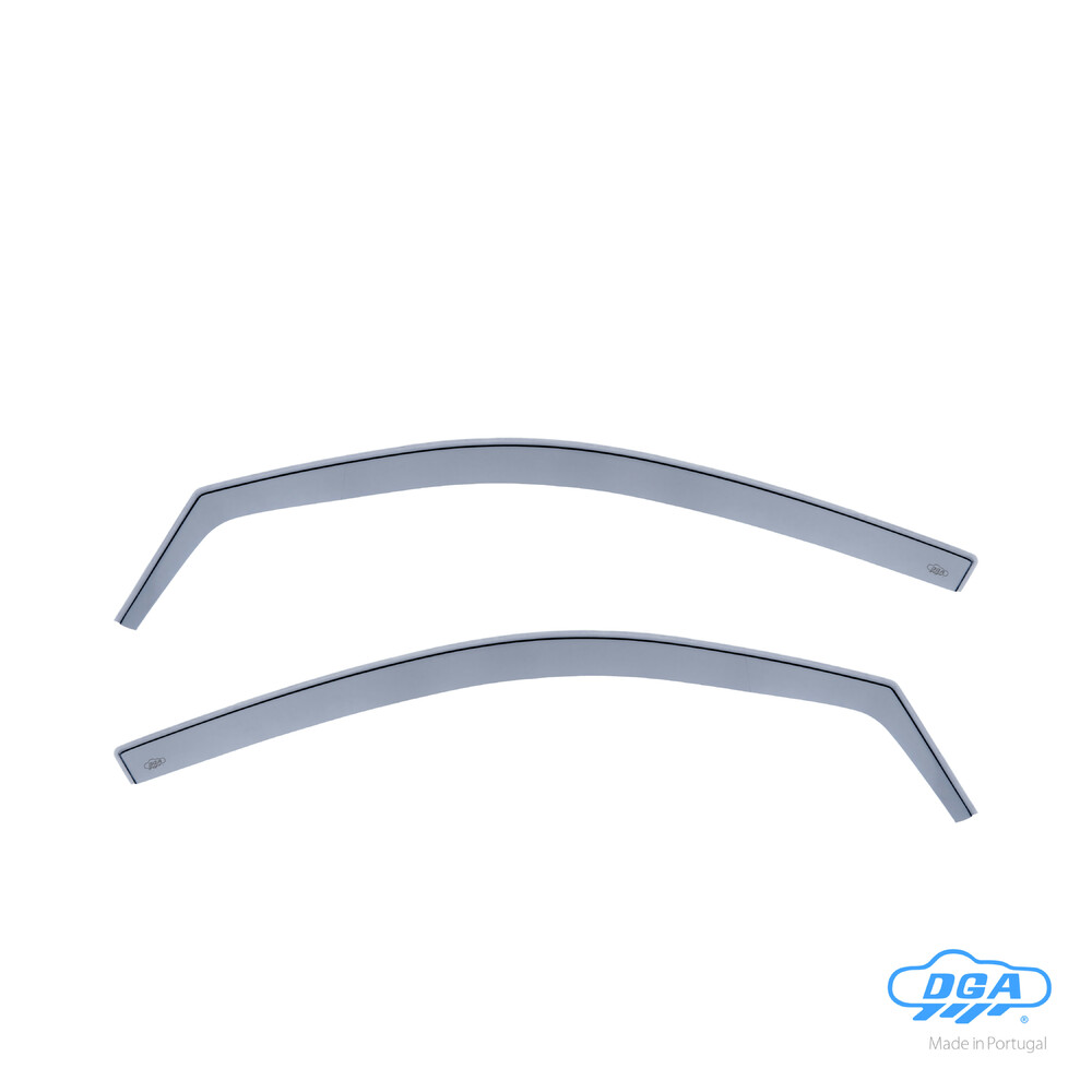 Ζευγαρι Μπροστινοι Ανεμοθραυστες Για Vw Polo 3D 2001-2009 Απο Ευκαμπτο Χυτο Ακρυλικο Γυαλι (cast Acrylic Glass) DGA - 2 Τεμ