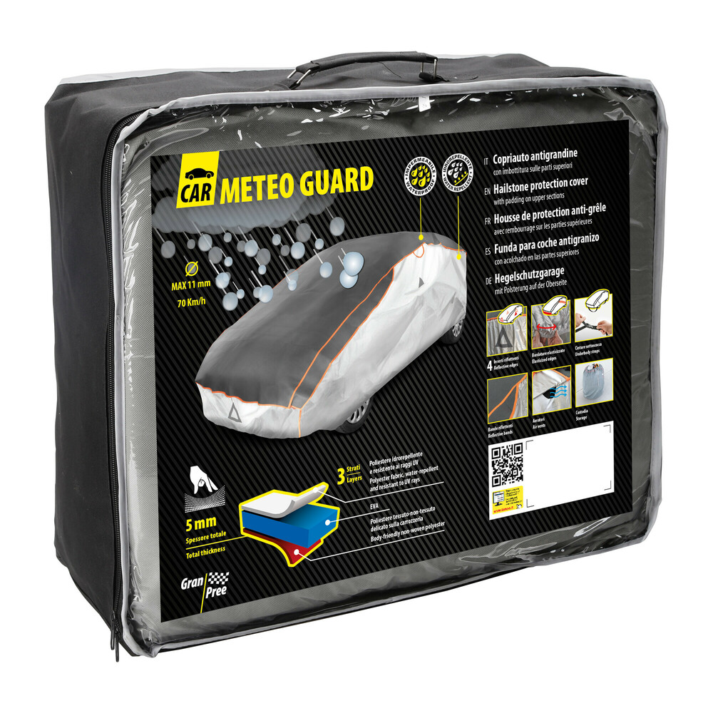 Κουκουλα Αυτοκινητου Για Χαλαζι (max 11MM/70KM/H) Car Meteo Guard Mg-xl 530X178X120CM LAMPA - 1 Τεμ. - Thumbnail 8