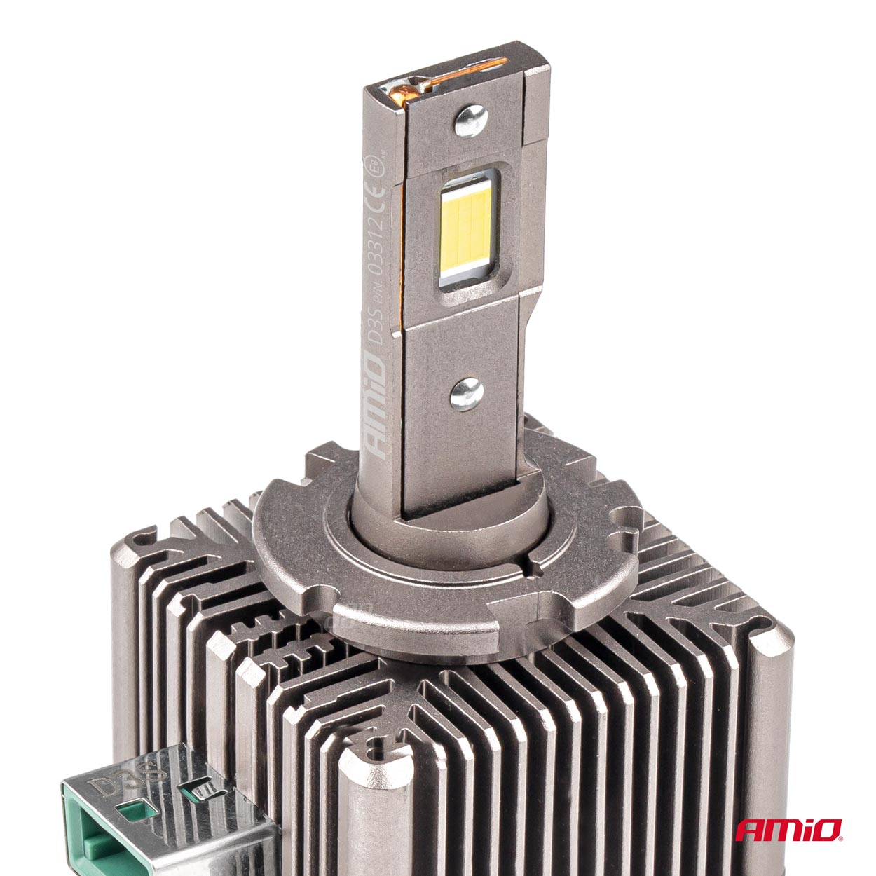 AMIO - Λαμπες LED D3S 9>16V 70W 6.500K 8600LM (με Ψυκτρα) Xd Series - 2 Τεμ. (03312/AM) - Thumbnail 2