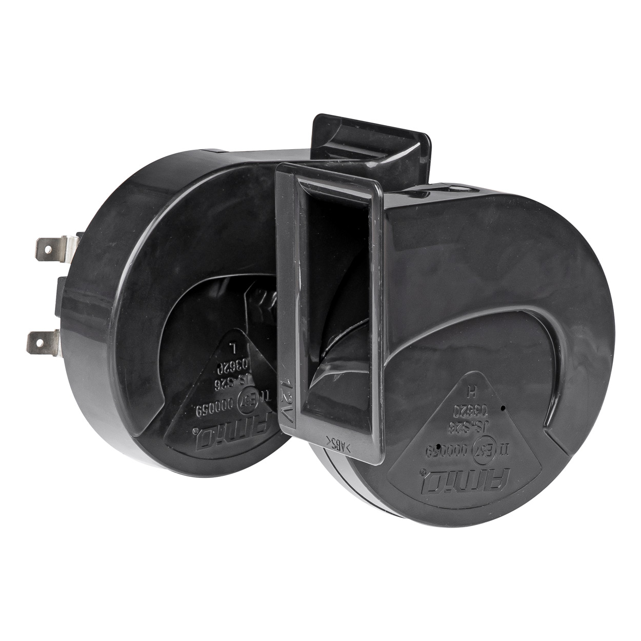 AMIO - Κορνα 12V 110DB 2 Τονων 410HZ Και 510HZ - 2 Τεμ. (03620/AM)