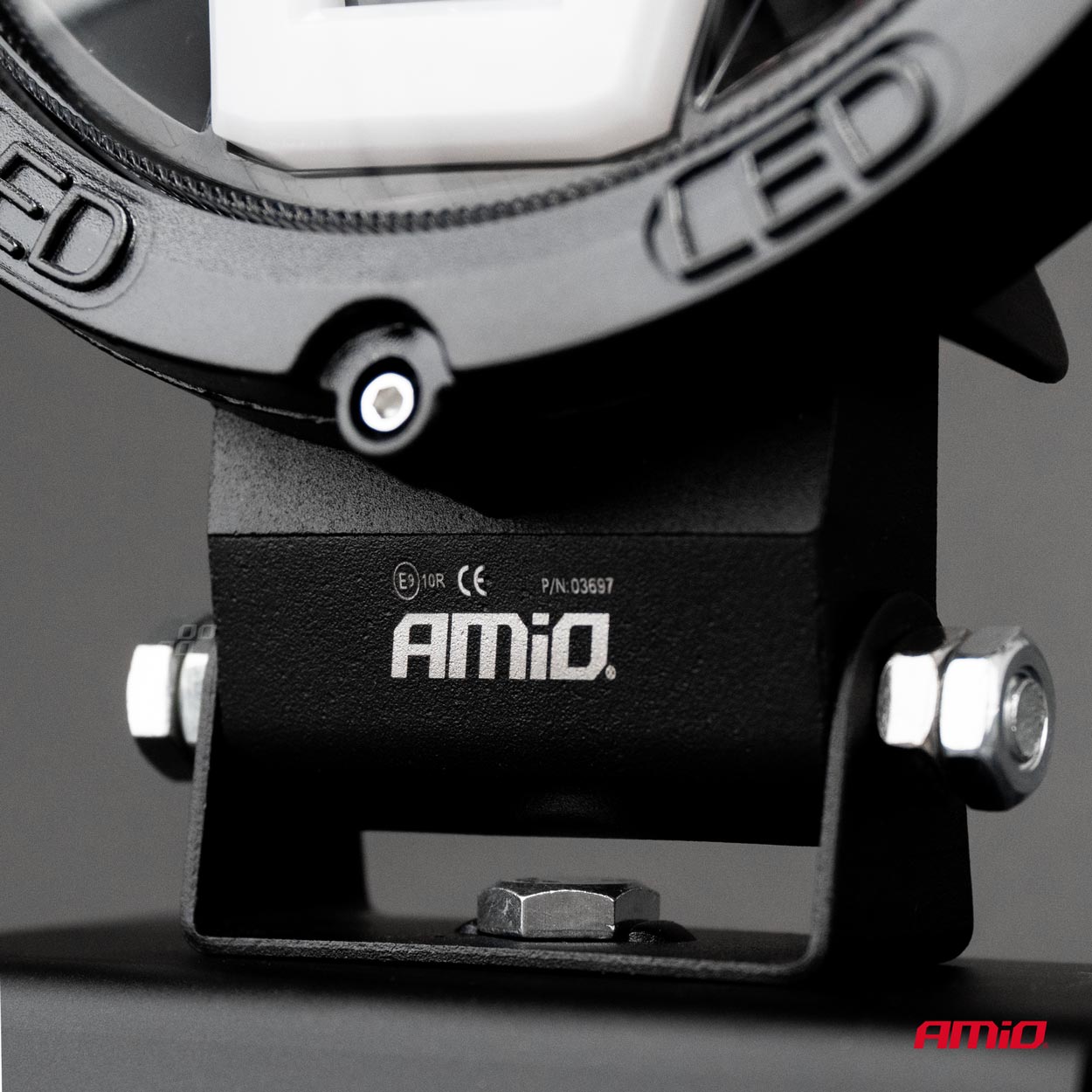 AMIO - Προβολεας Εργασιας Στρογγυλος V-light 5.500LM 9>36V 60W 6.000K Φ198X172X60MM 4 Χρησεων - 1 Τεμ. (03697/AM) - Thumbnail 5