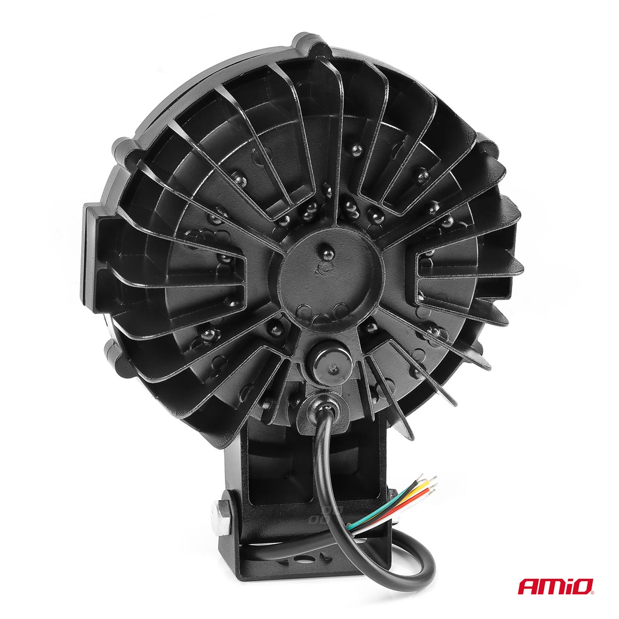 AMIO - Προβολεας Εργασιας Στρογγυλος X-light 5.500LM 9>36V 60W 6.000K 9 LED Φ170X170X65MM 4 Χρησεων - 1 Τεμ. (03698/AM) - Thumbnail 5