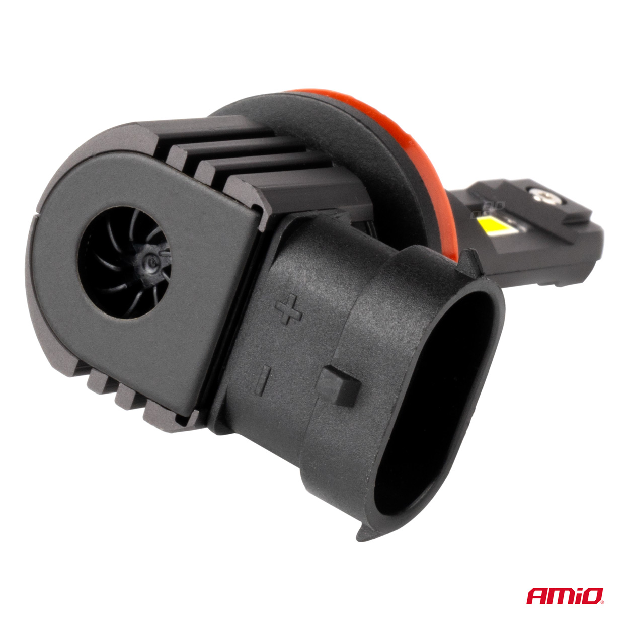 AMIO - Λαμπες LED H8/H9/H11 12V 44W 6.500K 3.936LM X4 Series Aviator Plug & Play - 2 Τεμ. (03765/AM) - Thumbnail 4