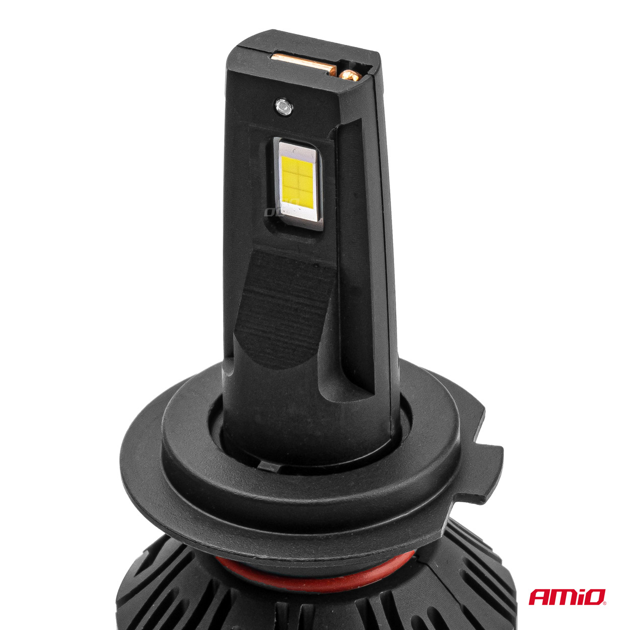 AMIO - Λαμπες LED H7 9-16V 90W 6.500K 9900LM Can Bus (me Ανεμιστηρακι) X3 Series - 2τεμ. (02980/AM) - Thumbnail 2