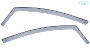 Ζευγαρι Μπροστινοι Ανεμοθραυστες Για Citroen C4 3D 2004-2010 Απο Ευκαμπτο Χυτο Ακρυλικο Γυαλι (cast Acrylic Glass) DGA - 2 Τεμ.