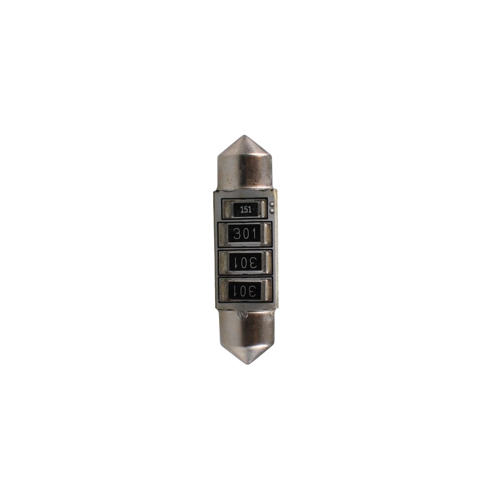 Λαμπακια Πλαφονιερας C5W 12V SV8.5 36MM 2XSMD5050 LED Μπλε Can-bus M-TECH - 1 Τεμ. - Thumbnail 2
