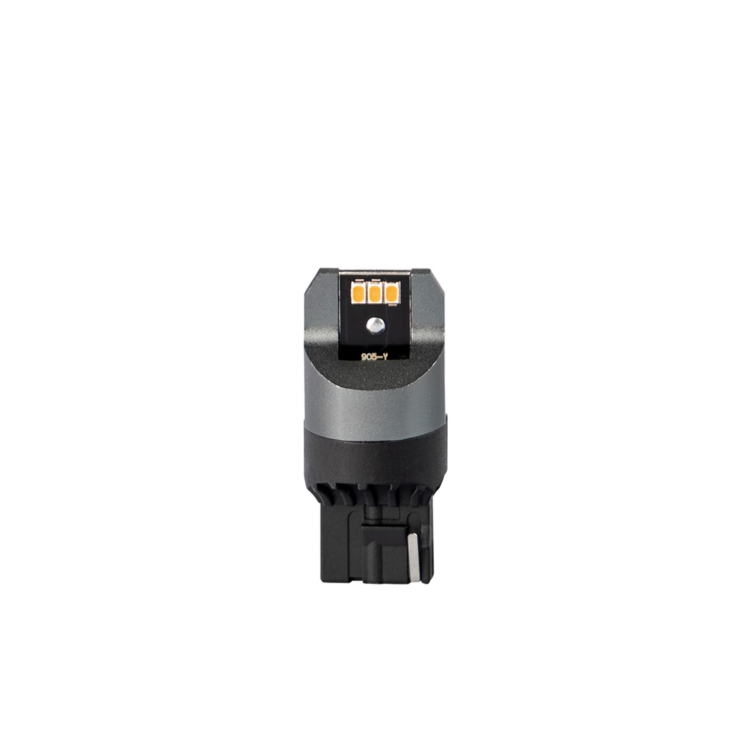 WY21W (T20) 12/24V W3X16D 6XSMD3020 Can-bus Πορτοκαλι Limited Black Blister M-TECH - 1 Τεμ. - Thumbnail 2