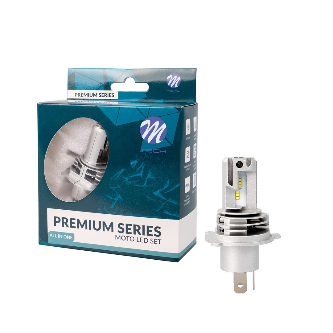 Λαμπα H4 9-32V 6.500K 5.000LM 50W CSP1860 LED All In One Premium Series M-TECH - 1 Τεμ.