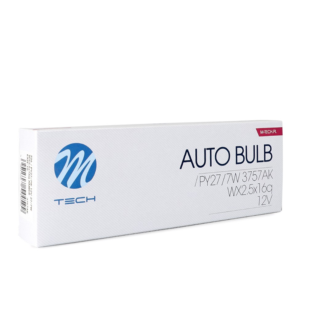 PY27/7W 12V WX2,5X16Q Πορτοκαλι Αλογονου Κουτι M-TECH -10 Τεμ. - Thumbnail 3