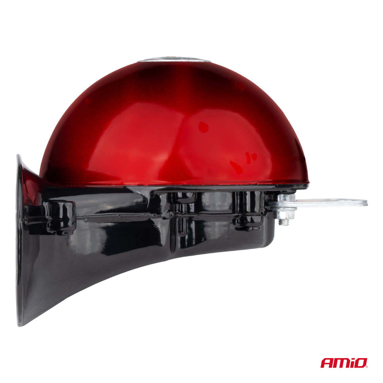 AMIO - Κορνα Σαλιγγαρια 12V - 110DB Κοκκινο/μαυρο - 2 Τεμ. (04075/AM) - Thumbnail 3