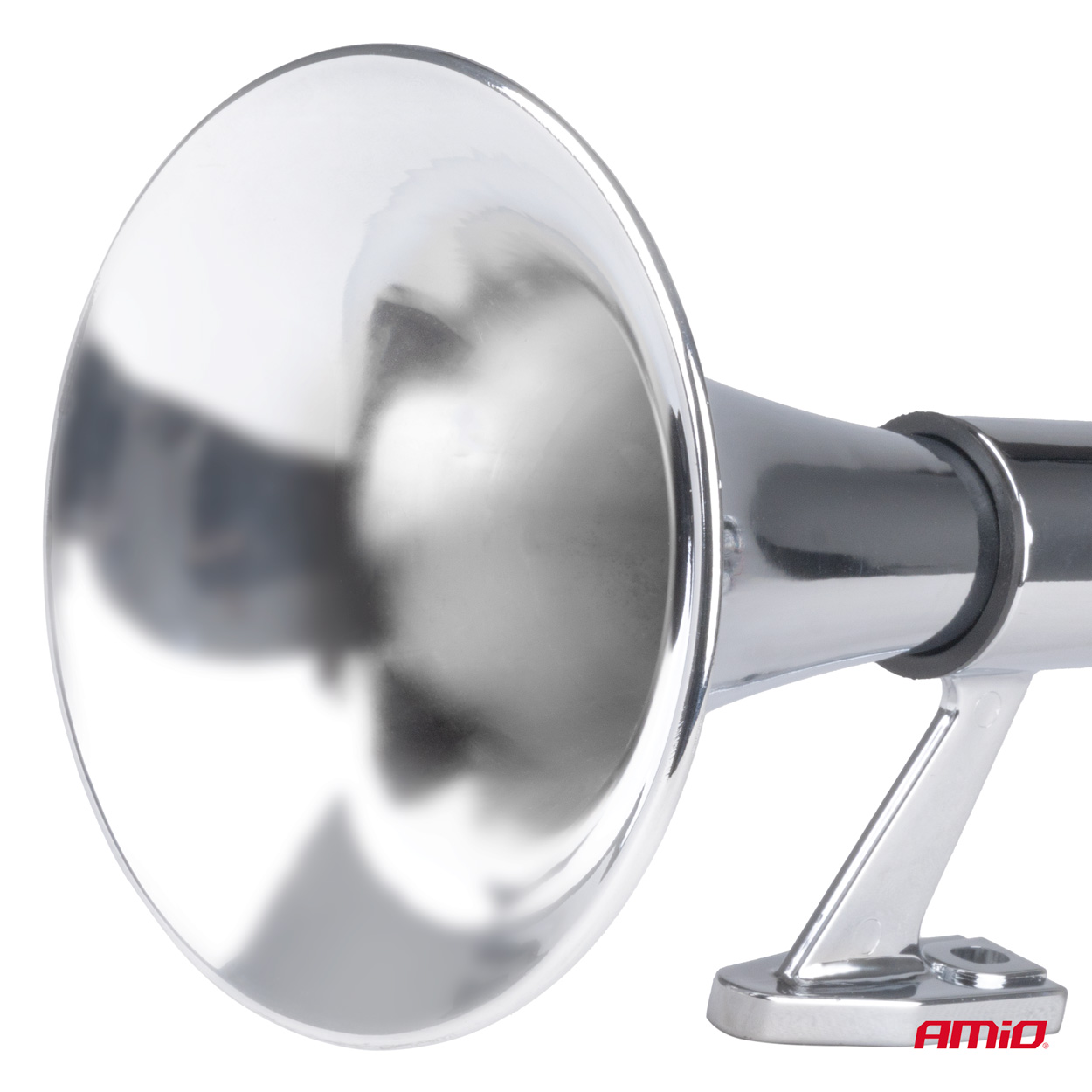 AMIO - Κορνα Πνευματικη Μονη 12/24V 150DB Μηκος:64 Cm Χρωμιο - 1 Τεμ. (04076/AM) - Thumbnail 2