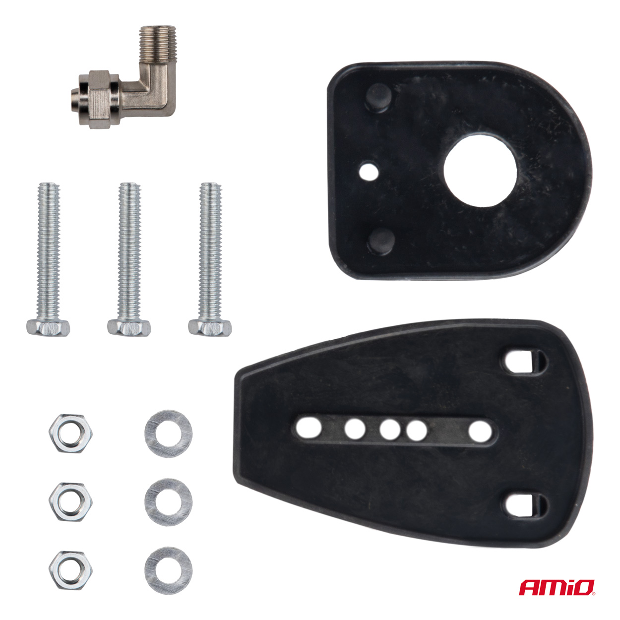 AMIO - Κορνα Πνευματικη Μονη 12/24V 115DB Low Tone ΜΗΚΟΣ:620MM Χρωμιο - 1 Τεμ. (04078/AM) - Thumbnail 4