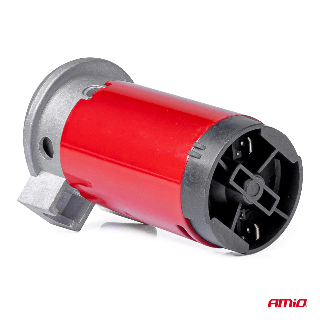 AMIO - Κορνα Πνευματικη Μονη 12V (μηκος:45 Cm Διαμετρος Εξοδου: 9CM) Χρωμιου - 1 Τεμ. (03618/AM) - Thumbnail 4