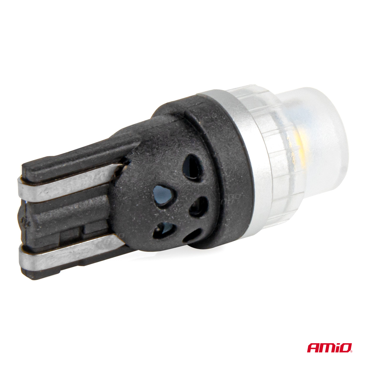 AMIO - Λαμπακια T10 W5W 12/24V 2X3020 Smd LED Λευκο Pure Light Series - 2 Τεμ. (03726/AM) - Thumbnail 4