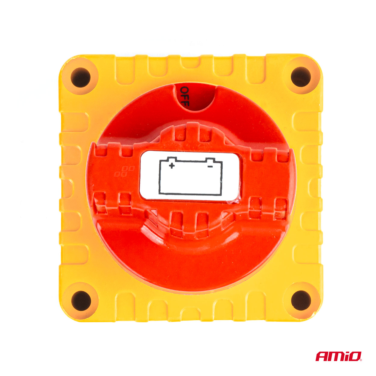 AMIO - Διακοπτης Power-off Μπαταριας Σε Βαση 12-48V 300A Μαυρο/χρυσο - 1 Τεμ. (03839/AM) - Thumbnail 3