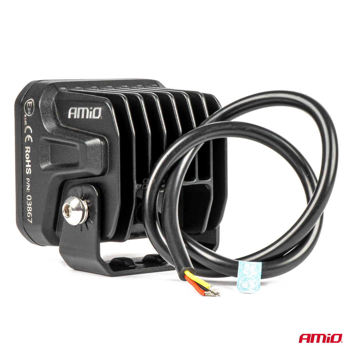 AMIO - Προβολεας Οδηγησης LED Pro IP67 10-30V 18W Τετραγωνος 82X78X76MM - 1 Τεμ. (03867/AM) - Thumbnail 2