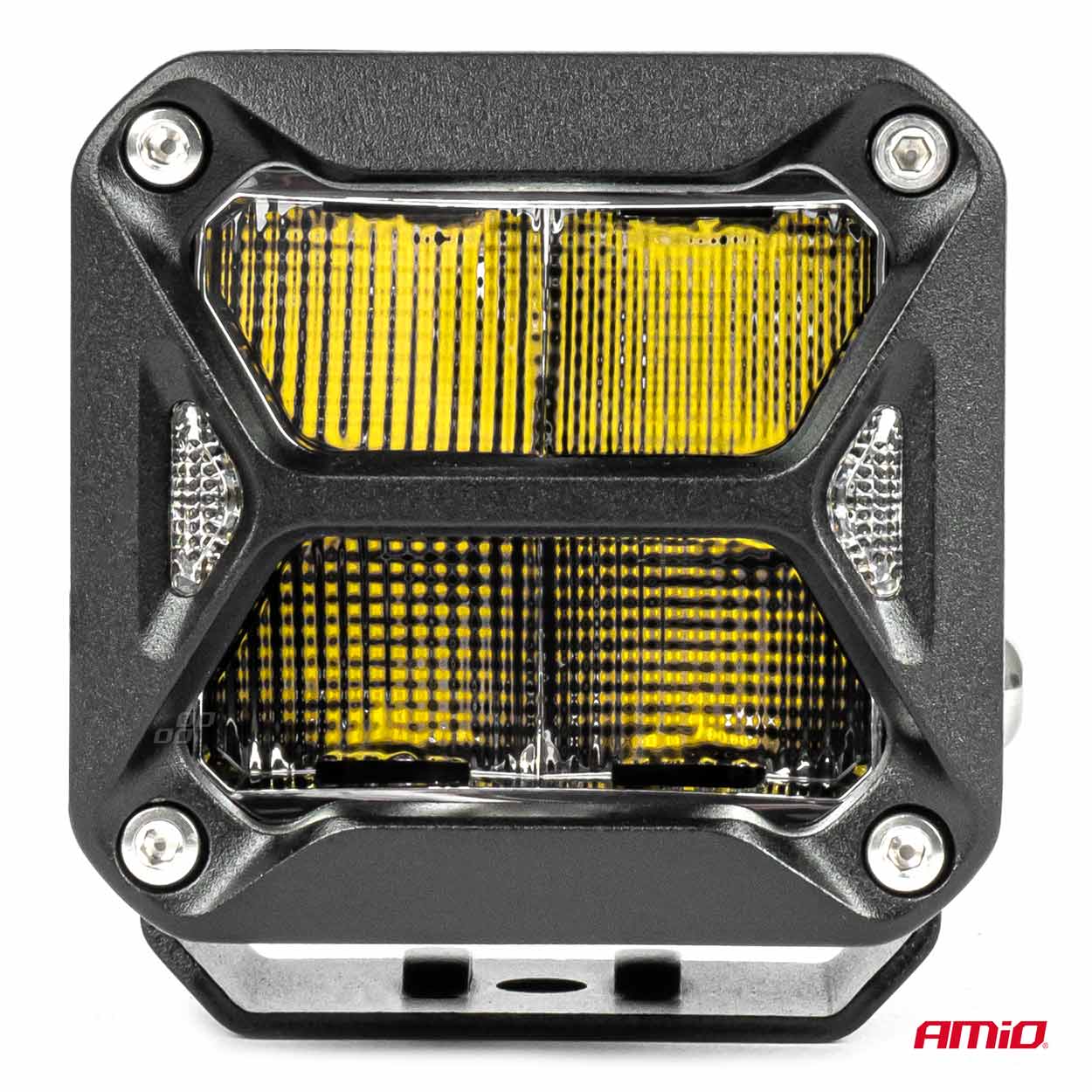 AMIO - Προβολεας Οδηγησης LED Pro IP67 10-30V 18W Τετραγωνος 82X78X76MM - 1 Τεμ. (03867/AM) - Thumbnail 3