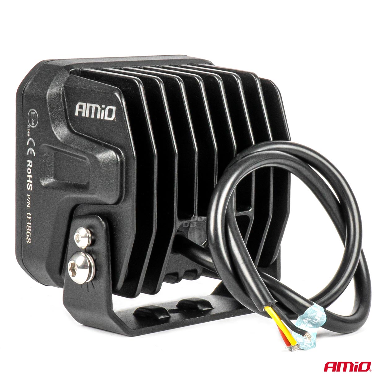 AMIO - Προβολεας Οδηγησης LED Pro IP67 10-30V 58W Τετραγωνος 107X102X86MM - 1 Τεμ. (03868/AM) - Thumbnail 2